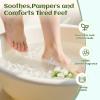 BTTEUYE Foot Pedicure Soak,Natural & Refreshing,Relieve Fatigue,Soothe & Protect Feet,Jasmine Scent,350-Count view 4