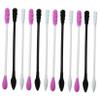 3 Packs Disposable Cotton Sticks Makeup Swabs for Cosmetic Use Dual Ended Applicators for Cleaning Hard to Reach Areas Random Colors view 1