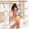 2 Pack African Net Sponge Exfoliating Scrubber Bath Sponge for Daily Use view 4