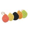3Pcs Honeycomb Shower Sponge Creative Exfoliating Bath Sponges with Hanging Rope for Adults and Portable Bathing Accessories Yellow view 1