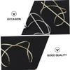 2pcs Decorative Hair Cuff Bun Holders Irregular Hair Sticks Lightweight Accessories for Casual Weddings Special Occasions view 2