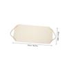 2pcs Stretchable Exfoliating Bath Towel Versatile Back Scrubber for Shower Deep Cleanse Dead Skin Convenient Design for Family Use Beige Shower Loofah and Washcloth view 2