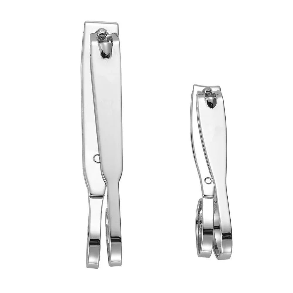 Stainless Steel All-in-One Nail Care Set - Toe & Finger Clippers with Cuticle Trimmers (S)