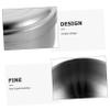 Beaupretty Stainless Steel Shaving Bowl for Men with Lid Durable Shaving Cream Soap Bowl for Home and Barber Use Practical Silver Design Compact for Easy Storage view 4