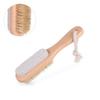 Healeved 3pcs Shower Foot Scrubber Brush Pumice Stone Foot Exfoliator Brush for Dead Skin Removal view 3