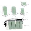minkissy Leakproof Travel Containers Toiletry Bottles Shampoo Lotion Travel Jars Lightweight Compact for Body Wash Shampoo Conditioner view 2