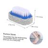 6Pcs Multifunctional Pumice Foot Care Exfoliate Remove Calluses with Natural Stone Pedicure Tools Lightweight Portable Foot Scrubbing Brushes for Smooth Feet view 2