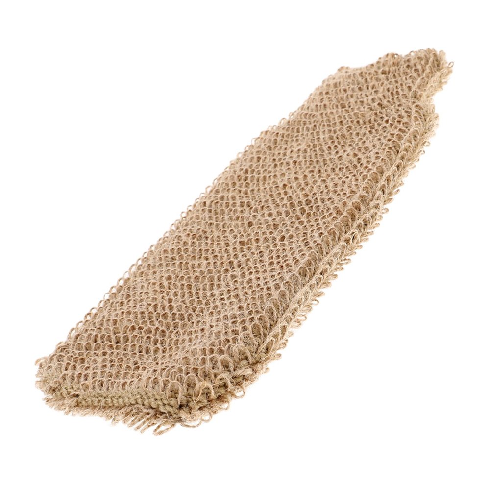 Exfoliating Bath Gloves with Jute Body Scrubber Mitts for Versatile Shower Use for Massaging and Dead Skin Removal