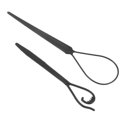 2Pcs Hair Loop Tool Portable French Braid Accessories for Styling Easy to Use Hair Threader for Women for Braiding and Ponytails