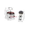 1 Set Shaving Kit for Men Shaving Bowl Brush Stand Durable with Cleaning Brush for Effortless Maintenance and Versatile Grooming Needs view 2