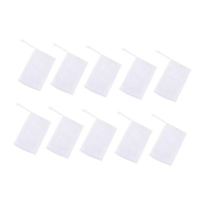 10pcs Foaming Mesh Soap Pouch Exfoliating Net for Easy Bubble Creation and Quick Drying for Face Washing and Bathing Convenient Drawstring Design for Soap Storage