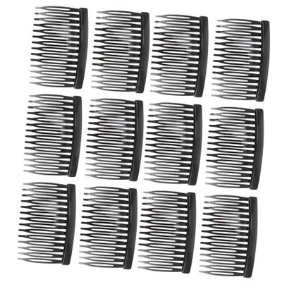 50Pcs Teeth Plastic Hair Comb for Women Transparent Wide Teeth Combs for Easy Hair Styling for Thick Straight Curly Hair Care Practical for Family