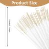 180 Pcs Piercing Cleaner Floss Disposable Piercing Hole Cleaner Ear Piercings Care Cleaning Tool Ear Hole Cleaning Line Aftercare Earring Odor Removal(Brown) view 2