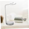 Beaupretty Shaving Brush Stand for Grooming Tools Durable Holder for Shaving Brushes Razors Stylish Design for Home Travel Space Saving view 4