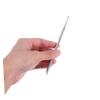 Beaupretty Professional Dual Head Cuticle Pusher Tool Silver Metal Nail Cleaner for Gel Polish Removal Ergonomic Design for Manicure and Pedicure for Home and Salon Use view 4