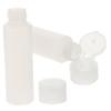 2Pcs Transparent Squeeze Travel Bottles Leak Design for Cosmetics Refillable Soft Tube Containers for Easy Packing and Sharing for Travel and Daily Use view 1