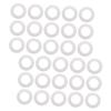 50pcs Wax Warmer Protective Mats Spill Resistant Lining for Wax Machines Durable Reinforced Design Clean Workspace Essentials Pack of Fifty view 1