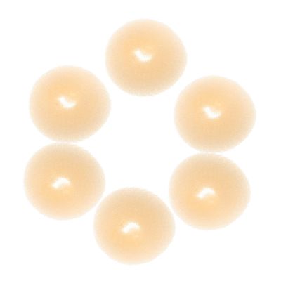 6pcs Hair Donut Bun Maker Women Easy DIY Chignon Shaper for Quick Updos Durable Tool for Ballet Dance Styles Small Beginner Friendly
