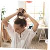 6pcs Hair Donut Bun Maker Women Easy DIY Chignon Shaper for Quick Updos Durable Tool for Ballet Dance Styles Small Beginner Friendly view 4