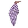 Beaupretty 2pcs Checkered Fleece Hair Dry Cap Absorbent Women's Beanie for Winter Checkered Head Scarf After Shower Wrap view 4