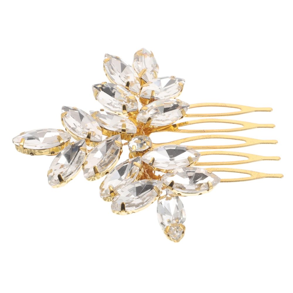 Crystal Bridal Hair Comb Rhinestone Side Combs Hair Accessories for Women Sturdy and Versatile Bridal Hairpieces for Weddings and Special Occasions