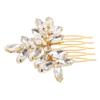 Crystal Bridal Hair Comb Rhinestone Side Combs Hair Accessories for Women Sturdy and Versatile Bridal Hairpieces for Weddings and Special Occasions view 1