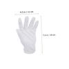 16Pairs Washable Cotton Gloves Elastic Breathable Comfortable Gloves for Dry Hands Skin Protection Jewelry Care and Moisturizing view 2