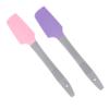 2Pcs Reusable Silicone Wax Scraper Non Stick Waxing Applicators for Body Hair Removal Quality Silicone Spatulas and Easy to Use and Clean for Home view 1