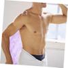 4Pcs Back Scrubber Stretchable Exfoliating Shower Towels for Skin Cleaning Soft Comfortable Body Washcloths view 4