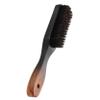 Boar Bristle Beard Brush with Gradient Wood Handle Men Grooming Tool for All Beard Types Essential Hairdressing Comb for Facial Hair Care Gentle Grooming and Styling view 1