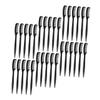 28Pcs Portable Eyebrow Brush Brow Comb Eyelash Separator Lightweight Durable Makeup Tools for Grooming for Travel Creative Styling view 1