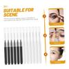 60pcs Brush with Caps Portable Eyelash Brow Lamination Applicators for Extensions for Travel Professional Makeup Use view 3