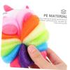 2Pcs Cute Bath Balls for Exfoliating Bathing Scrubber Tool Soft Mermaid Unicorn Design for Gentle Cleansing and Production for Birthdays and Holidays view 2