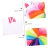 2Pcs Cute Bath Balls for Exfoliating Bathing Scrubber Tool Soft Mermaid Unicorn Design for Gentle Cleansing and Production for Birthdays and Holidays view 3