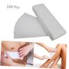 NOLITOY 100pcs Thick Non-Woven Hair Removal Wax Strips for Facial Use Painless Waxing Solution for Women and Men for-Home Hair Removal view 3