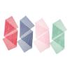 4Pcs Exfoliating Bath Washcloths Elastic Mesh Body Scrubbers for Back and Full Body Cleansing Shower Accessory for All Ages view 1