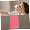 4Pcs Exfoliating Bath Washcloths Elastic Mesh Body Scrubbers for Back and Full Body Cleansing Shower Accessory for All Ages view 4