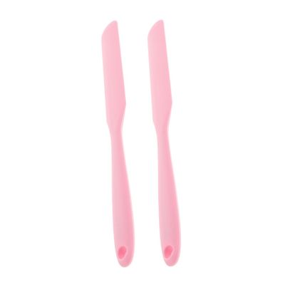 2pcs Reusable Non Stick Silicone Waxing Spatulas for Efficient Hair Removal Large Applicator Sticks for Body and Eyebrow Waxing Smooth Finish for Home and Salon Use