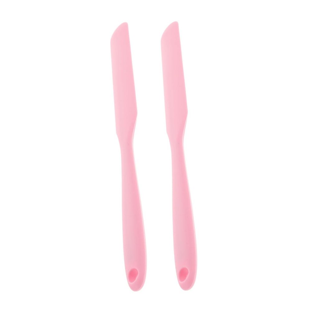2pcs Reusable Non Stick Silicone Waxing Spatulas for Efficient Hair Removal Large Applicator Sticks for Body and Eyebrow Waxing Smooth Finish for Home and Salon Use
