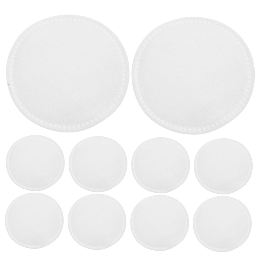 60Pcs Round Makeup Remover Pads Soft Cotton Face Wipes for Cleansing Makeup Removal Skin Care Gentle Absorbent for Home Salon Use