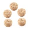 5Pcs Exfoliating Sisal Balls Clean Bath Scrubber for Deep Cleansing Easy to Use and Clean for Skin Exfoliation and Generation view 1