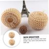 5Pcs Exfoliating Sisal Balls Clean Bath Scrubber for Deep Cleansing Easy to Use and Clean for Skin Exfoliation and Generation view 4
