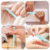 3pcs Cylindrical Glass Nail Files Reusable Manicure Polishing Tools for Women Portable and Lightweight Nail Care Kit for Travel and Everyday Use view 3