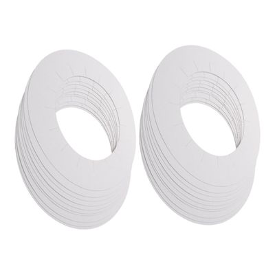 50pcs Wax Heater Lining Rings Durable Protective Mats for Wax Machine Serrated Reinforcement Design Extended Lifespan Bulk Pack Supplies