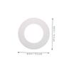 50pcs Wax Heater Lining Rings Durable Protective Mats for Wax Machine Serrated Reinforcement Design Extended Lifespan Bulk Pack Supplies view 2