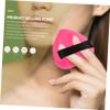 8Pcs Heart Shaped Makeup Powder with Strap Fluffy Foundation Applicators for Loose Mineral Powder Skin Friendly Beauty Tools for Smooth Application view 3