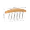 6Pcs Non Slip Hair Side Combs for Women Stylish Decorative Hair Accessories for Updos Weddings and Daily Looks Includes and Combs view 2