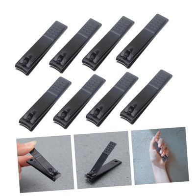 12Pcs Nail Clippers Slip Fingernail Toenail Cutters for Manicure Professional Nail Nippers for Easy Use Outdoors for Friends Family