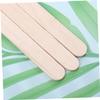 Healeved 150pcs Wax Craft Sticks for Hair Removal Wooden Spatulas for Salon Home Use Easy Application Removal view 4
