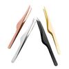 4Pcs Professional Eyebrow Tweezers Durable Eyelash Tweezers with Matte Finish for Removal for Grooming and Shaping Eyebrows view 1